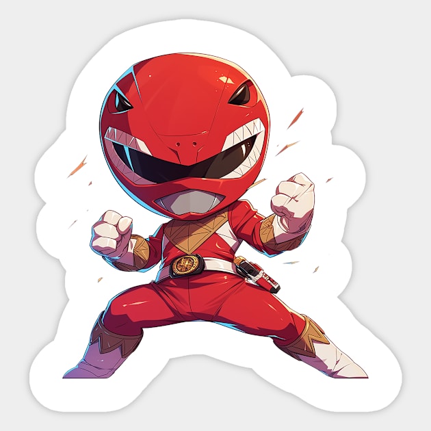 redranger Sticker by peterdoraki